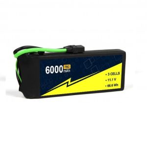 China 6000mAh 3S 11.1V  75C RC Airplane Battery Pack With W/XT-90 Long Life on sale