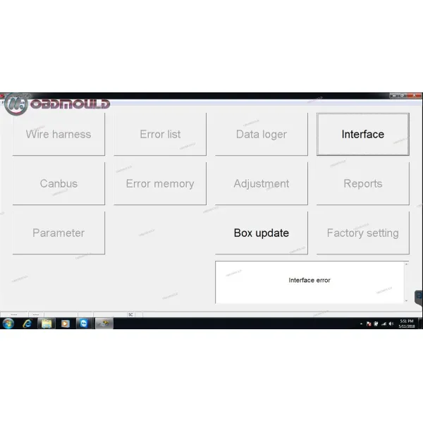 Auto diagnostic scanner for Sculi Liebherr diagnosis software + wire harness FZ G1 Table Liebherr diagnostic scanner too