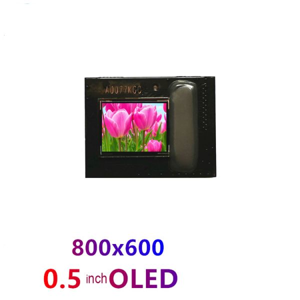 0.5 Inch AMOLED Display Module, 1920X1080 PAL NTSC SMPTE Interface Sunlight Readable OLED Module