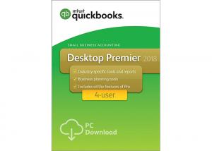 China 100% Genuine QuickBooks Desktop 2017 Premier 2018 with Industry Edition 4 User wholesale