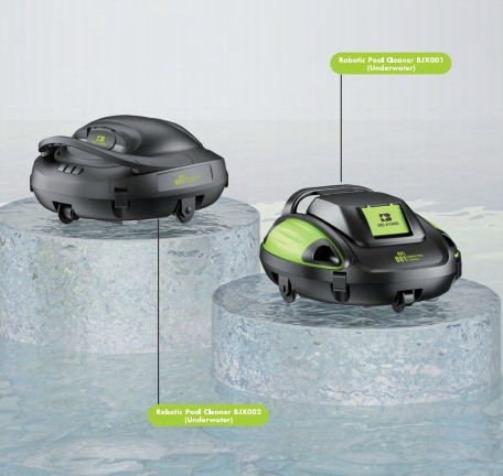 Remote Control Clear Swimming Pool Robot Automatic Cleaning Energy Saving