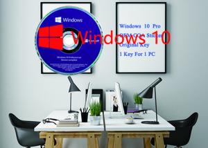 China Microsoft Win 10 Pro Product Key Software Sticker 64bit DVD + OEM key Activation Online,Microsoft Windows 10 Pro DVD wholesale