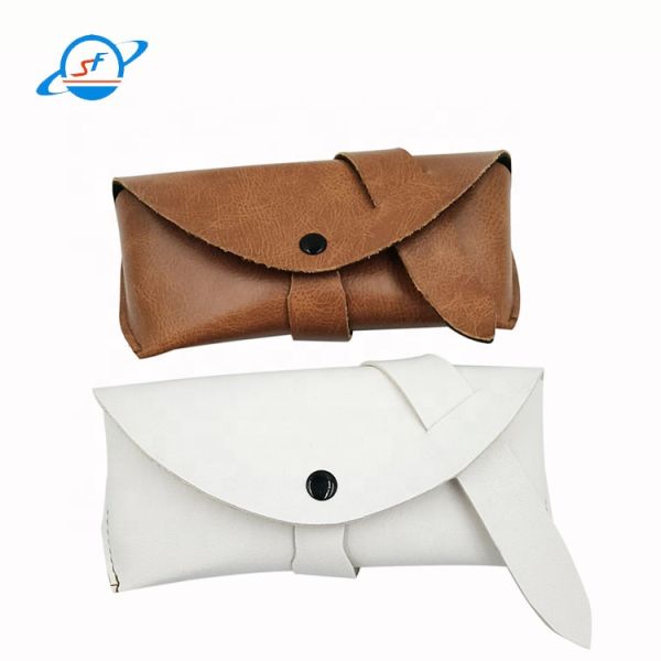 Women And Men Folding Optical Glasses Case Suede Glasses Case Personalized