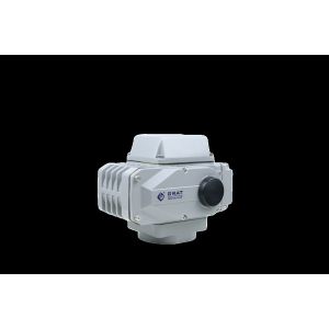 Al Alloy Quick Open Electric Actuator AC220V Flange Connection