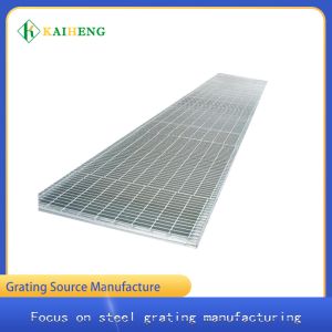 Heavy Steel Plate Grating Galvanis Silver