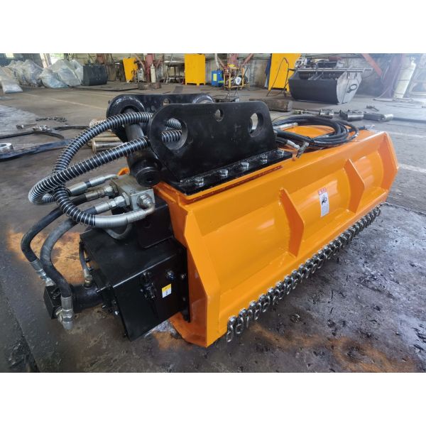 excavator flail mower 3-5ton excavator lawn mower mini excavator flail mower hydraulic flail mower for mini excavator