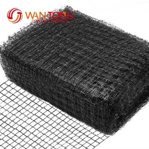 China 7*100ft PP Material Extruded Mesh Anti Mole Netting Black Plastic Net for Agricultural on sale