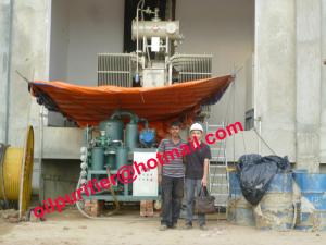 China hot sale transformer oil purifier, onsite working insulation oil process, oil purify, live filtration,vacuum cleaner wholesale