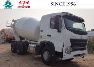 China Durable HOWO Concrete Mixer Truck Smooth Operation With 380 Hp Euro IV Engine wholesale