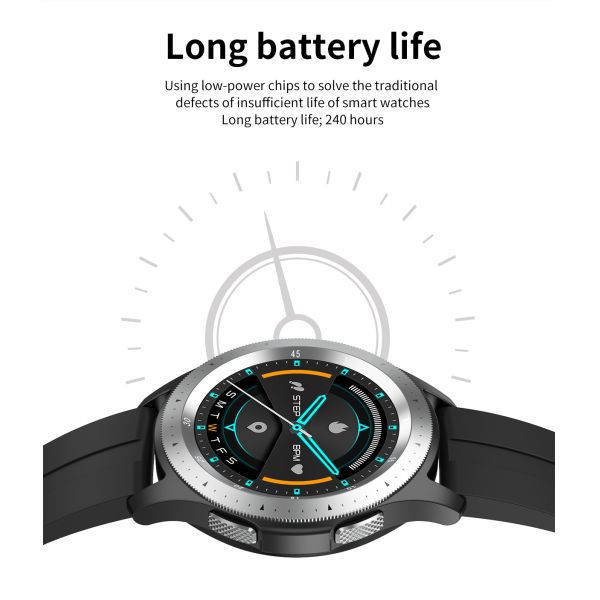 Newest Fitness Tracker Digital Sports Steel Strap Calling Music Android IOS Ip67 Watch