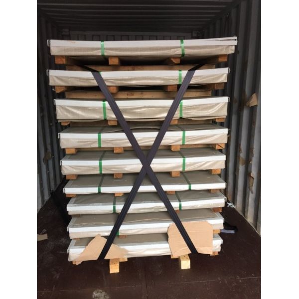 5mm Stainless Steel Checker Plate No.1 Finish ASME Standard Slit Edged