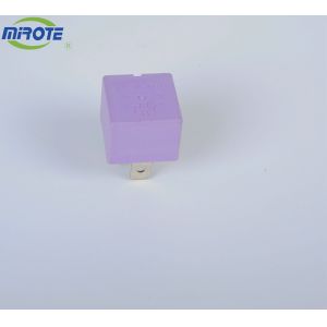 China Purple cover 80 amp car relay, 24 volt relay 4 pin metal plate high power relayhigh power dc solid state relay on sale
