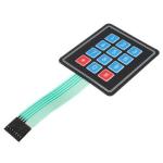 Flexible Tactile Membrane Switch Keypads With Double Circuits Layer And Static