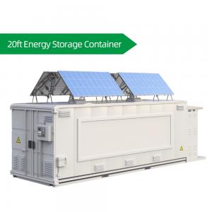 China Access Control Energy Storage Container 6058*2400*2900 20ft And AC Pattern 3W N PE wholesale