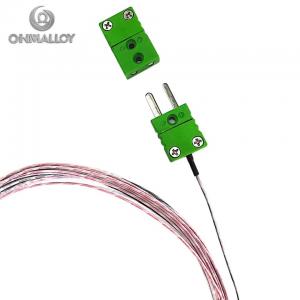 China Thermal Resistance Rtd Thermocouple Cable Pt100 Heat Furnace Temperature Sensor on sale