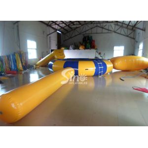 5 mts Dia. kids N adults inflatable water trampoline with springs available