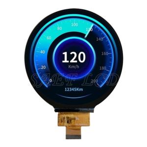 China 4 inch Round TFT LCD, Automotive Grade Circular LCD with MIPI Interface, 500-1000 Nits Brightness for Car Dashboard on sale