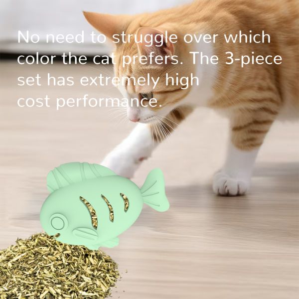 Wholesale colorful Bpa Free Food Grade Silicone Pet Dog Training Fish Shape Toys Snack Slow Leak Silicone Feeder Fish Toys
