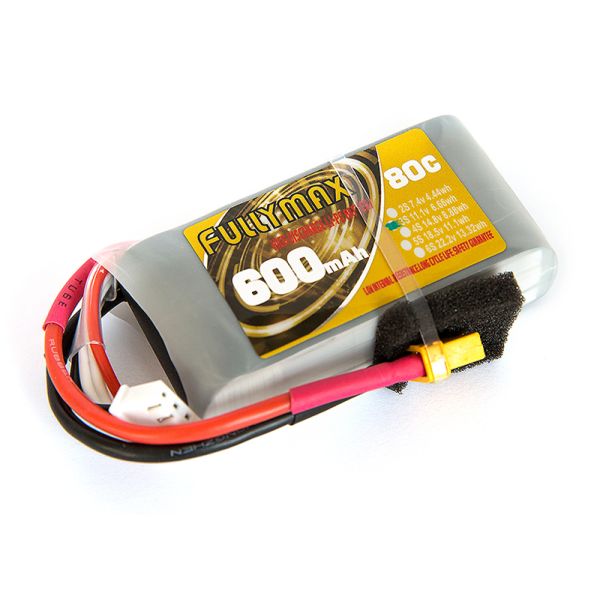 11.1V 3s 600mah Lipo Battery 80C Rc Boat Battery Car FPV Drone Rechargeable