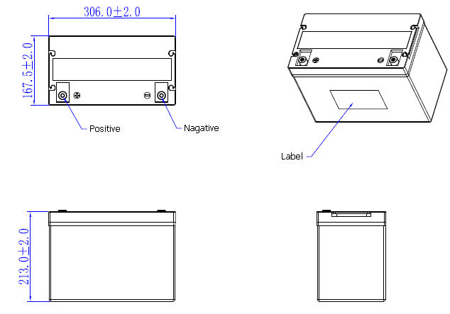 size-of-Lifepo4-12V-100Ah-Deep-cycle-battery