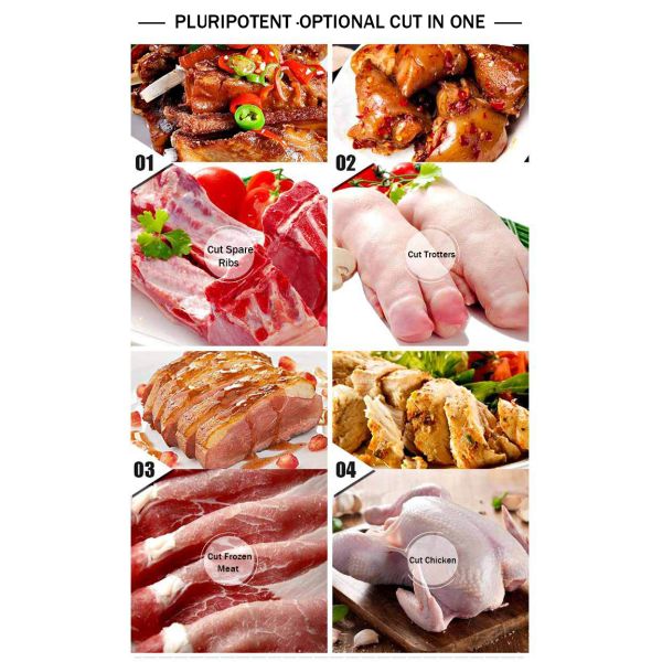 Heavy Duty Electric Bone Saw Machine Commercial Stainless Steel