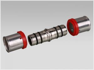 China press fitting equal coupling for PEX-AL-PEX pipe wholesale