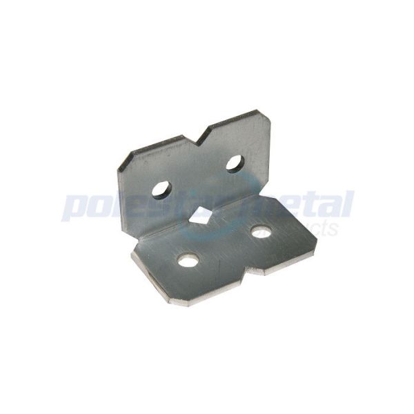 600mm Overall Length Zinc Plated Steel Stripping Flat Metal Brackets