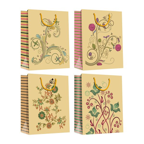 Wholesale TOP Quality Reusable Custom Logo printing Kraft Paper Bag