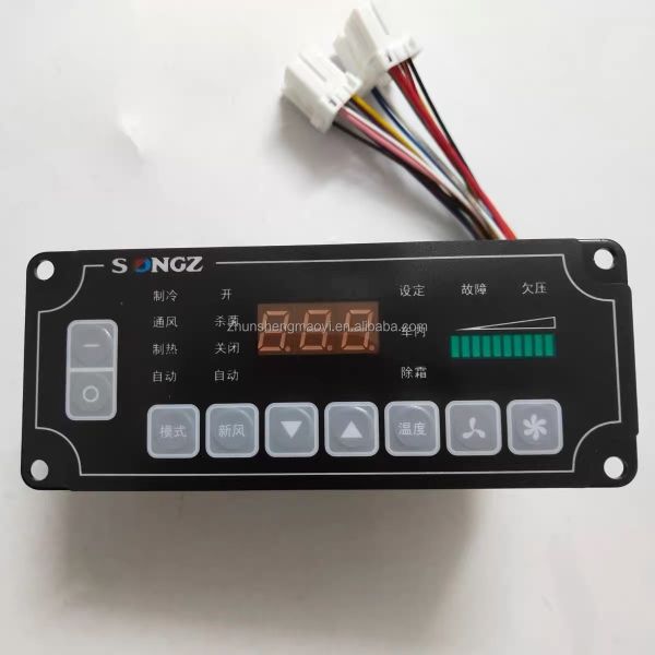 Easy Temperature Control with Handle Temperature Sensor on Air Conditioner Control Panel