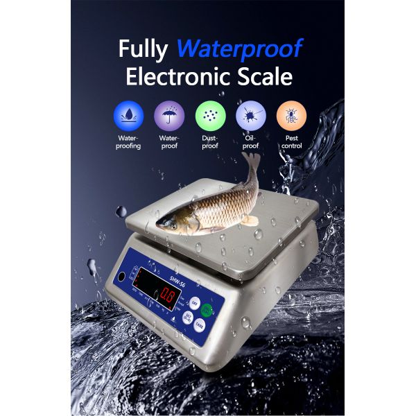 High Precision LED Display SOHE S6 Waterproof Table Scale for Industrial Applications