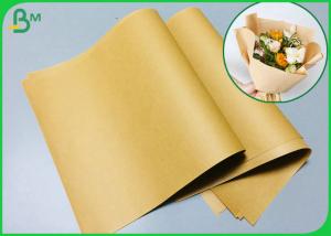 China 100% Biodegradable Bamboo Pulp Kraft Paper For Flower Wrapping wholesale