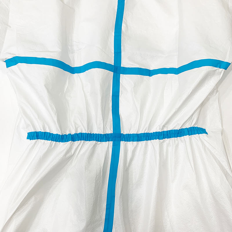 Breathable Disposable Protective Coverall For Hospital , Pharmacy , Clinic