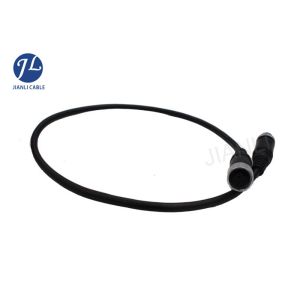 Waterproof Electrical 2 Pin Connector M12 Sensor Cable For Vehicle Rear View