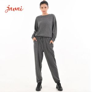 China Lightweight Women Casual Ladies Loungewear Tracksuits Solid wholesale