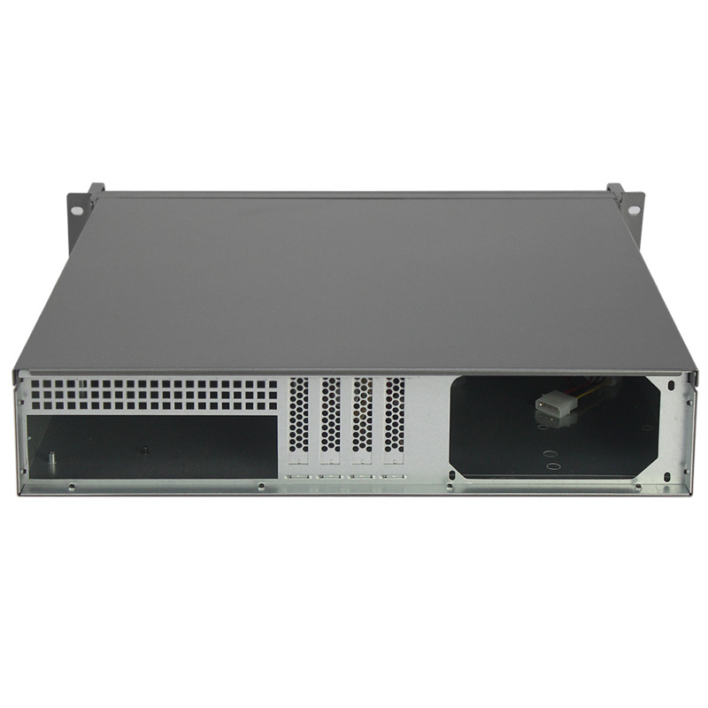 2U Server Industrial Computer Box Monitoring Small Board Large Power Supply USB3.0 Private Mold and Stock for B2B Orders