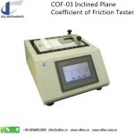 Cosmetic Packaging Coefficient Of Friction Tester Plastic Film Static And