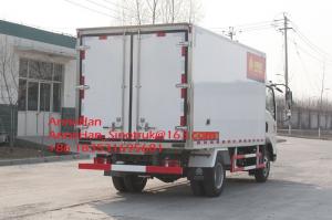 China Sinotruk Howo7 10T Refrigerator Freezer Truck 4x2 For Meat And Milk Transport wholesale