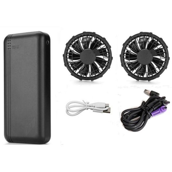 Jacket Fan Rechargeable Battery 12V 20000mAh powerbank Four Level Output Indication