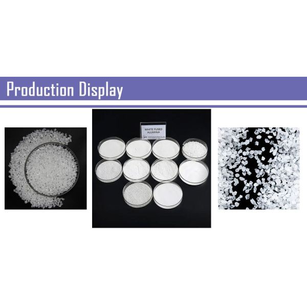 White Fused Alumina Corundum Sand for Blasting Abrasive Material Synthetic White Aluminum Oxide Powder White Corundum Powder