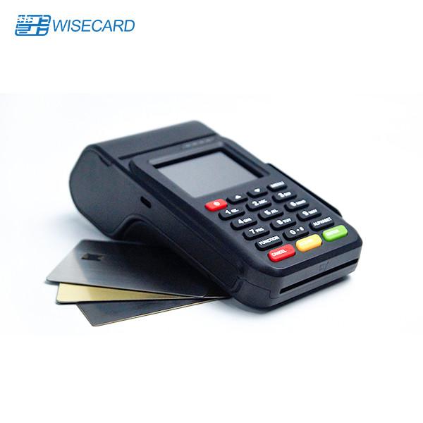 Metal Card Handheld POS Terminal Device With Receipt Printer NFC Reader Barcode