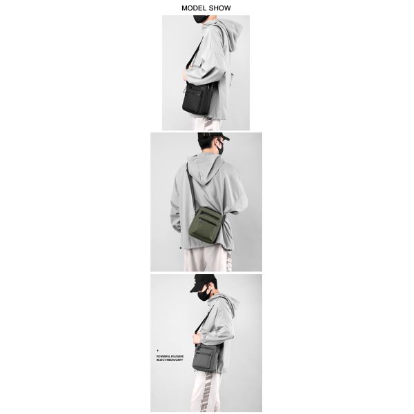 Wholesale Waterproof Casual Messenger Bags Shoulder Men's Crossbody Bag OEM