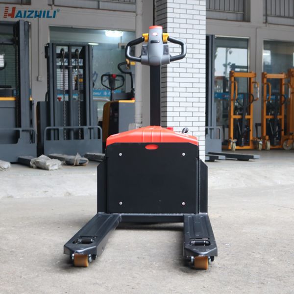 Small Electric Pallet Truck 1500kg 12v / 210ah Battery Operated Smart Body