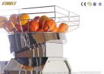 Custom Orange Juice Squeezer , Pomegranate Juice Machine With Automatic Feeder