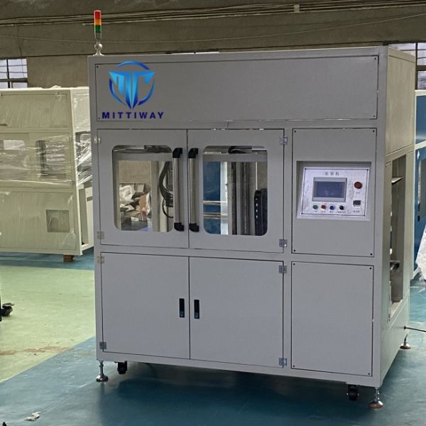 Fully Automated Bag Inserter Machines Liner Inserter High Tech Enterprises