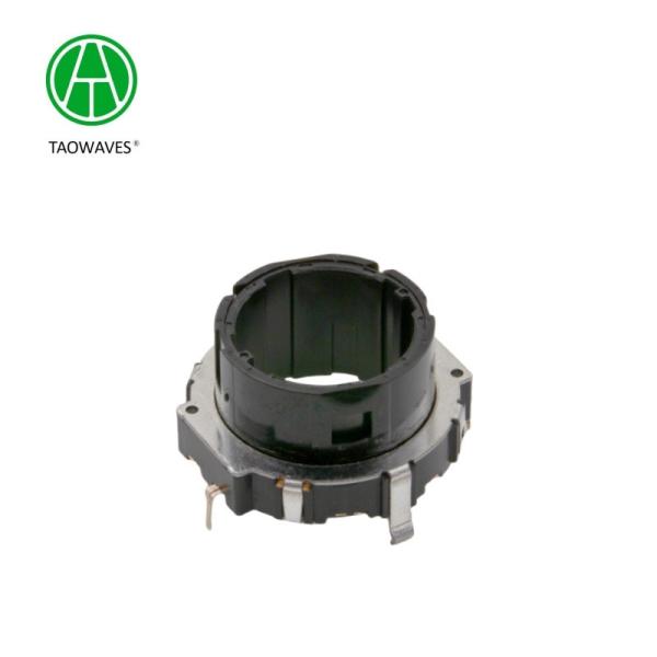 EC28B10V02 Compatible Mini Dual Encoder with Push Button and Shaft Mount