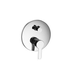 China Rust Resistance Single Lever Wall Mixer Surface Mount Shower Faucet wholesale