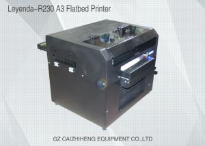 China A3 Size Inkjet Small UV Flatbed Printer Multifunction With 7 Color Printing on sale