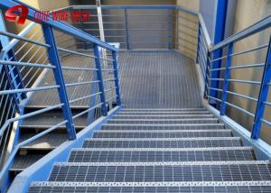 China SGS Plain Or Serrated Anti Slip Expanded Metal Mesh Steel Walkway Grating wholesale