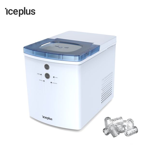Low Noise Portable Ice Maker 6 To 15 Mins Ice Size Adjustable 2.3L Water Tank