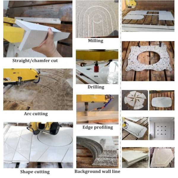 5 Axis Bridge Saw Machine